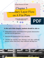 Chapter 5 Boundary Layer Flow On A Flat Plate
