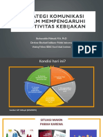 Seri 12 - Komunikasi Kebijakan Publik Dan Strategi Komunikasi Dalam Mempengaruhi Efektivitas Kebijakan - Burhanuddin - Muhtadi