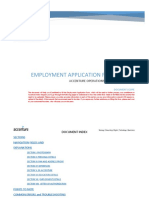 Employment Application Form Guide: Accenture Operations Recruitment Team