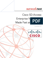 CiscoSD-AccessTested