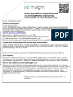 COMPEL - The International Journal For Computation and Mathematics in Electrical and Electronic Engineering