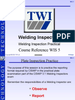 Welding Inspection: Course Reference WIS 5