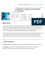 Wiley - Research Methods For Business - A Skill Building Approach, 7th Edition - 978!1!119-26684-6