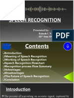 Speech Recognition PPT F