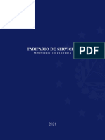 Tarifario Servicios Ministerio de Cultura