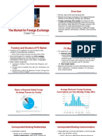 The Market For Foreign Exchange: Chapter Five