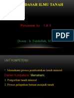 Pelapukan Fisik, kimia (minggu 3 & 4)