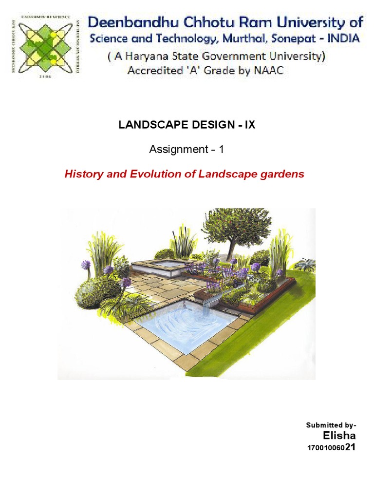 History and Evolution of Landscape Architecture PDF Gardens Landscape
