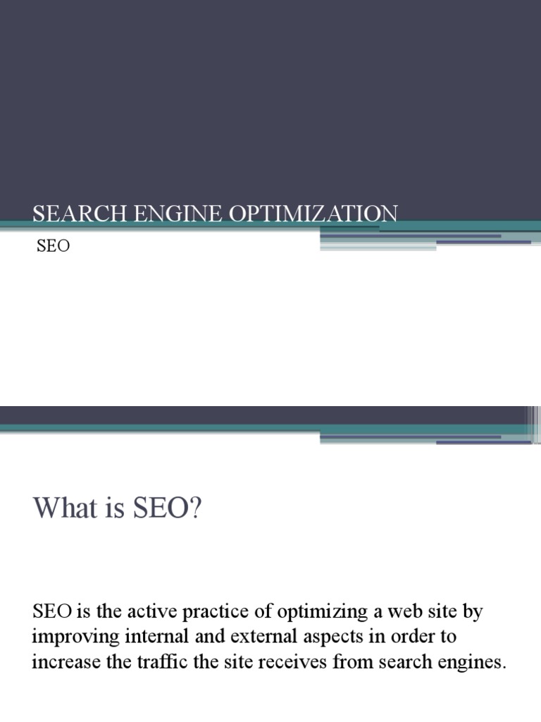 Search Engine Optimization PDF