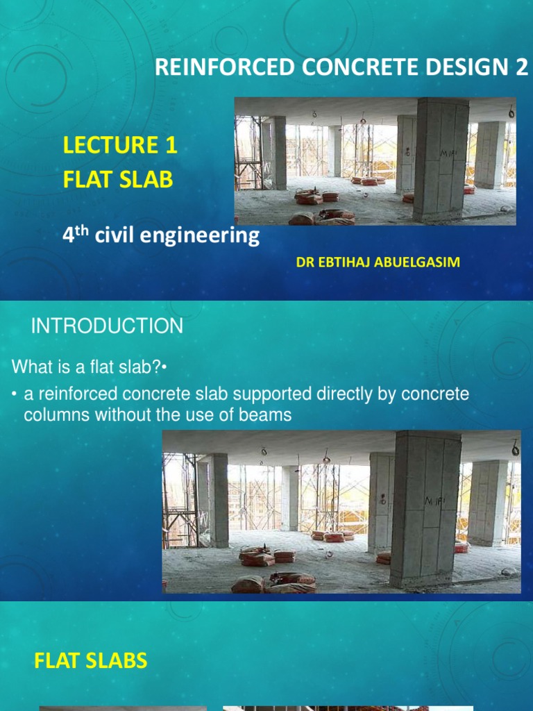 Flat Slab Design in Civil Engineering | PDF | Architectural Elements ...