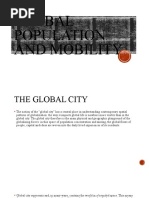 The Global Population and Mobility | PDF | Human Migration | Economics
