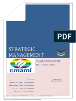 Strategic Management: Emami'S BCG Matrix