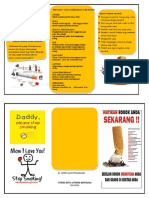 Leaflet Merokok