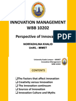 Chapter 1 Innovation Management