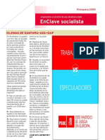 PSOE Alcántara. EnClave Socialista Primavera 2009