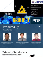 Fire Engineering AND Explosion Control: BBX 20904 Safety Management Presenter By, Ahnaf Norsyazwan Amirullah