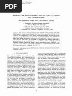 Design and Implementation of A Self-Tuning Pid Controller