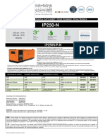 I P250S/P-N: Scheda Tecnica / Technical Data Sheet / Fiche Tecnique / Ficha Tecnica