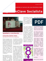 PSOE Alcántara. EnClave Socialista Invierno 2009