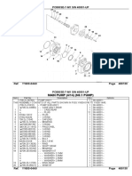 PC800SE-7-M1 Pump Assembly Parts List
