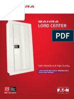 Load Center: Safe, Reliable and High Quality