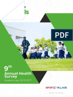 Annual Health Survey: Academic Year 2018-2019