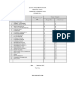 Daftar Pengambilan Rapor 2020-2021