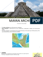 Mayan Architecture: Presentation By-Ar. Roopa Chikkalgi