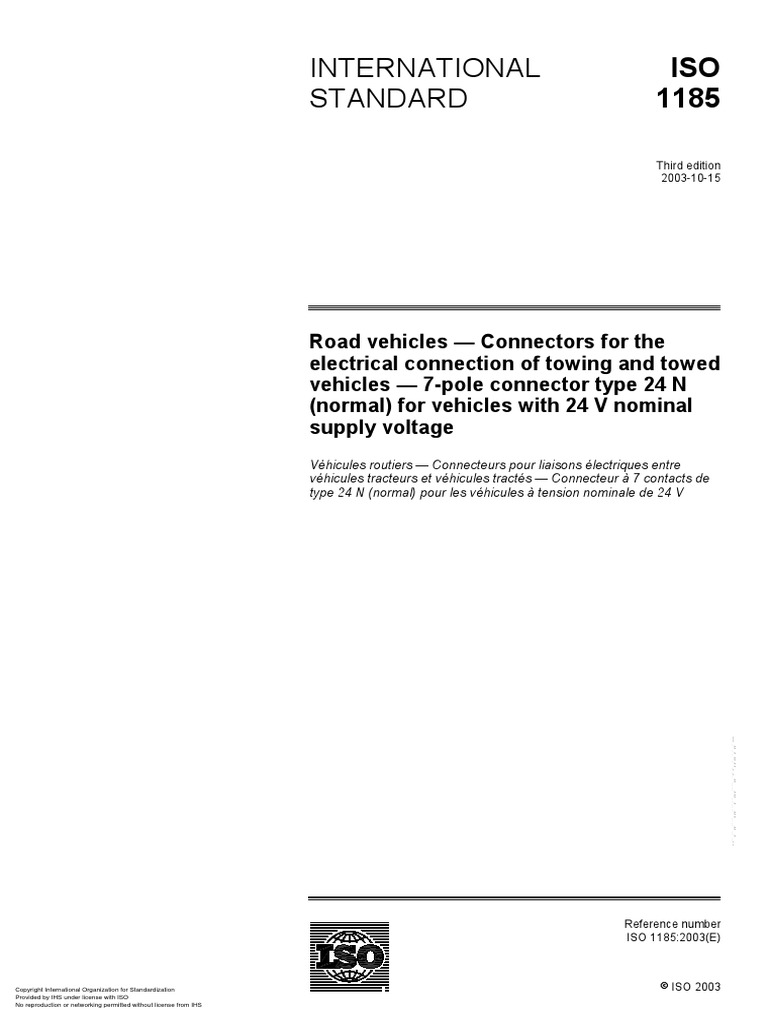 Iso 1185 - 2003 - 913332000884 | PDF | International Organization For ...