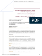 La ISO 9001 y la administración de la calidad total en las empresas peruanas