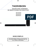 manual-SB260IBT - Manuel-Dutilisation Barre de Son Thomson