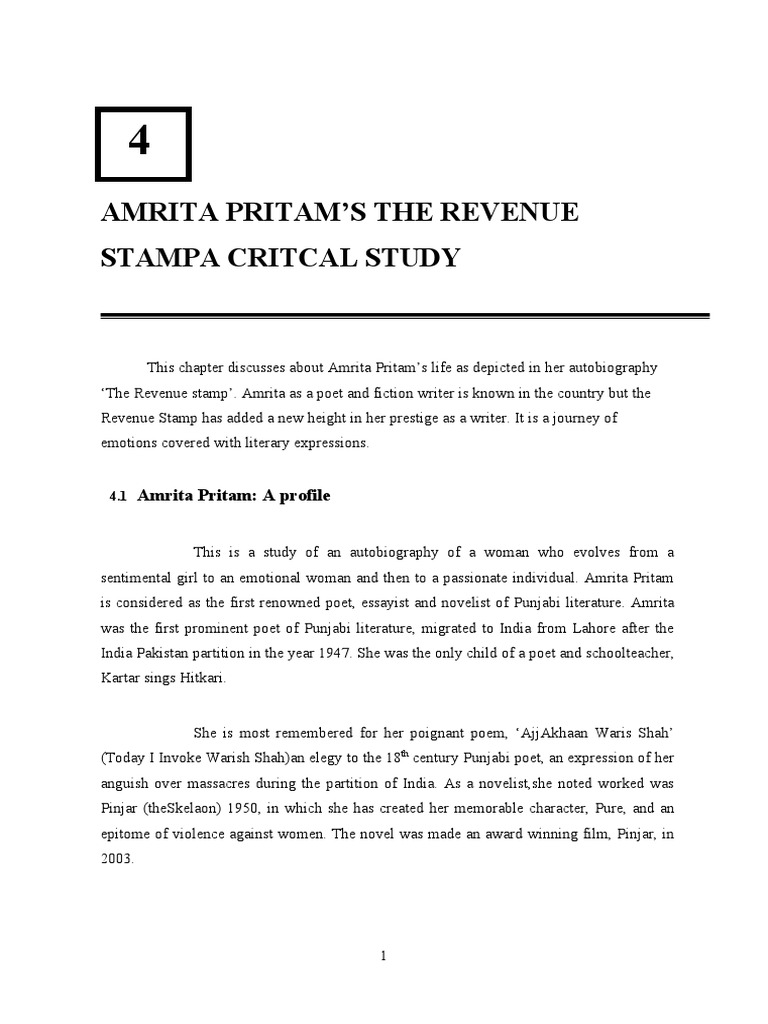 The Revenue Stamp | PDF
