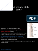 Spine Basics: Maintaining Neutral Positions for Healthy Backs and Treatment Areas