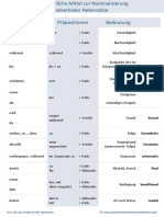 Konjunktionen Und Präpositionen Mit Ähnlicher Bedeutung