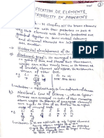 Notes (Ashish Sir) of Classification of Elements and Periodicity in Properties