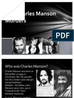 The Charles Manson Murders