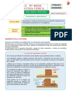 "Conocemos y Descubrimos": Actividad