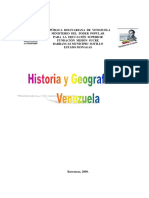 Historia y Geografia Venezuela