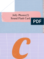 Jolly Phonic Flash Card