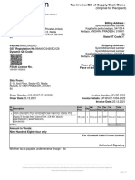 Tax Invoice/Bill of Supply/Cash Memo: (Original For Recipient)