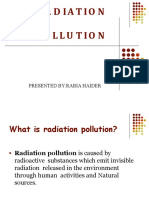 Radiation Pollution-Rabia Haider 