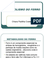 CGA - Hematologia.metabolismo Do Ferro