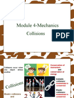 Module 4-Mechanics: Collisions