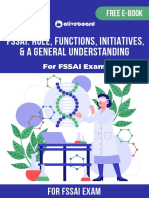 FSSAI Exam Ebook Overview General Understanding