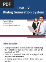 U5 Dialog Generation System