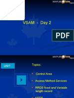 VSAM Deep Dive - Control Areas, Indexes, and AMS