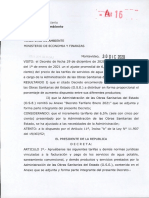 Ose Decreto Tarifario 2021