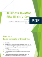 Business Taxation Unit 1