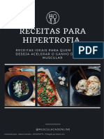 Receitas para Hipertrofia