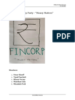 FDP - Scrum Worksheet - 23871221 - Fincorp Party